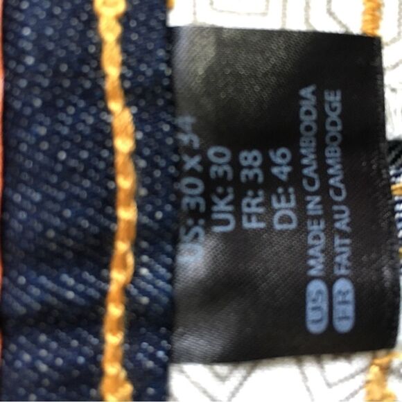 5.11 Tactical Men's Straight Jeans - Dark Blue - Picture 7 of 9